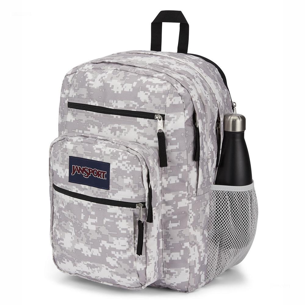 Sac à Dos Ordinateur JanSport BIG STUDENT Grise Camouflage | GAC-91406075